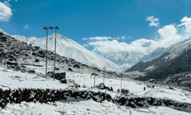 Langtang Trekking Trail in Snow, Nepal, Gurkha Expeditions