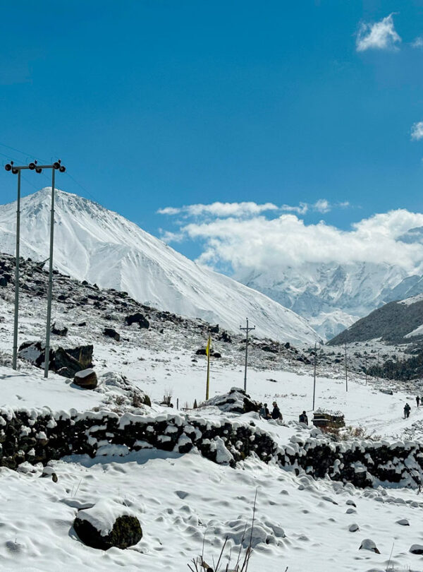 Langtang Trekking Trail in Snow, Nepal, Gurkha Expeditions