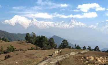 Mountain Ranges from Panchase Trek, Nepal, Gurkha Expeditions