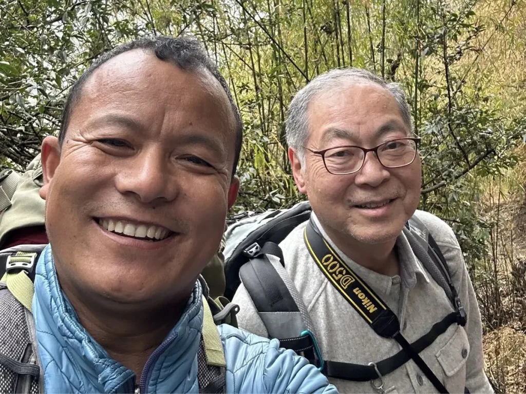 prem-tamang-with-trekker-langtang-gosaikunda-trek