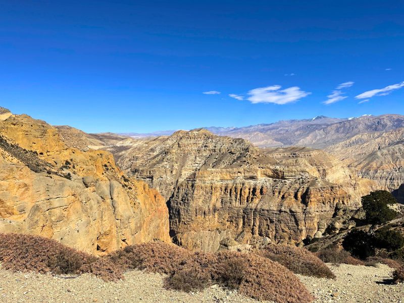 Mesmarizing landscapes of Upper Mustang 