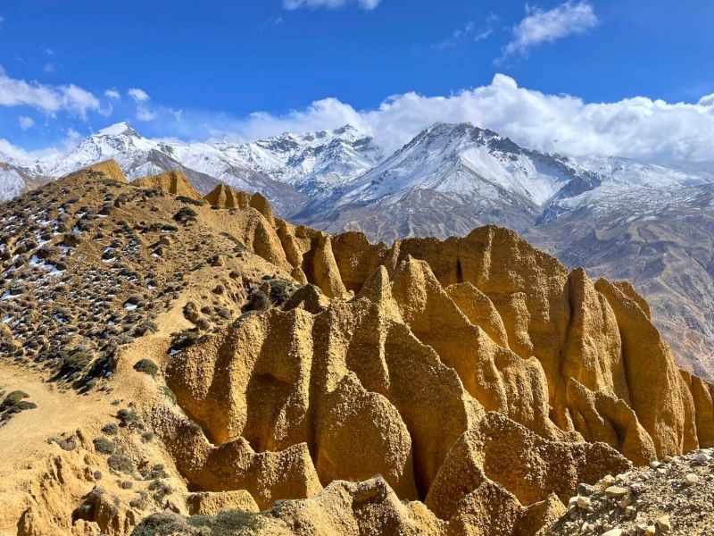 Beautiful landscpae of mustang